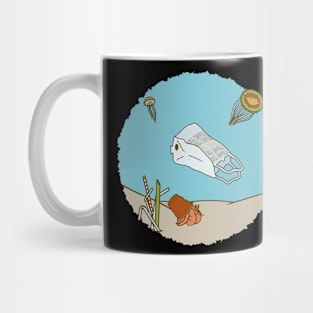 Sea plastic Mug